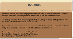 Desktop Screenshot of cigarettecards.org